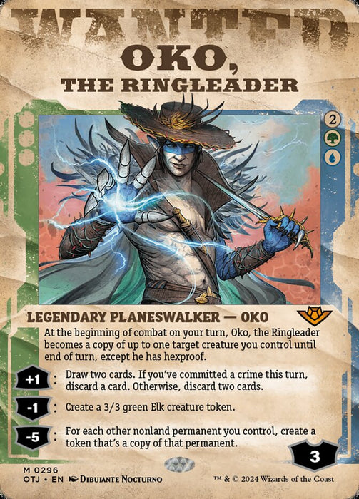 Oko, the Ringleader - Borderless - Showcase