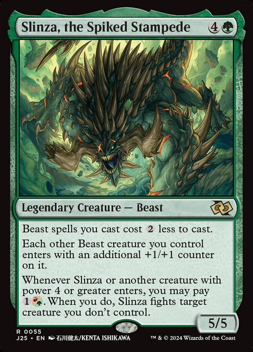 Slinza, the Spiked Stampede - Legendary