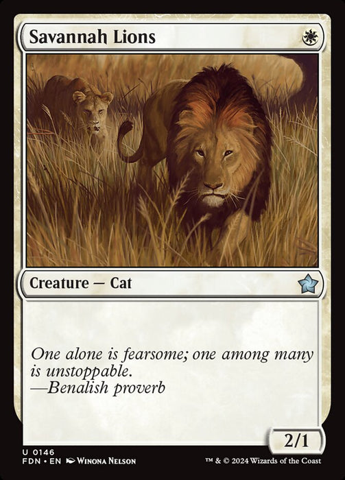 Savannah Lions (Foil)