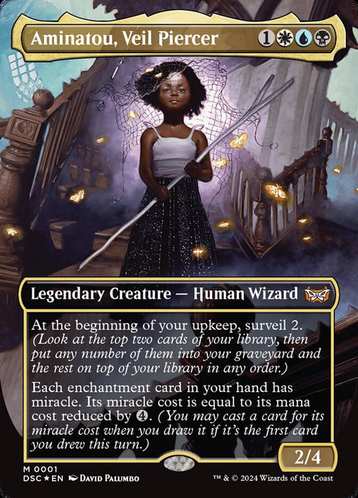 Aminatou, Veil Piercer - Borderless - Legendary (Foil)