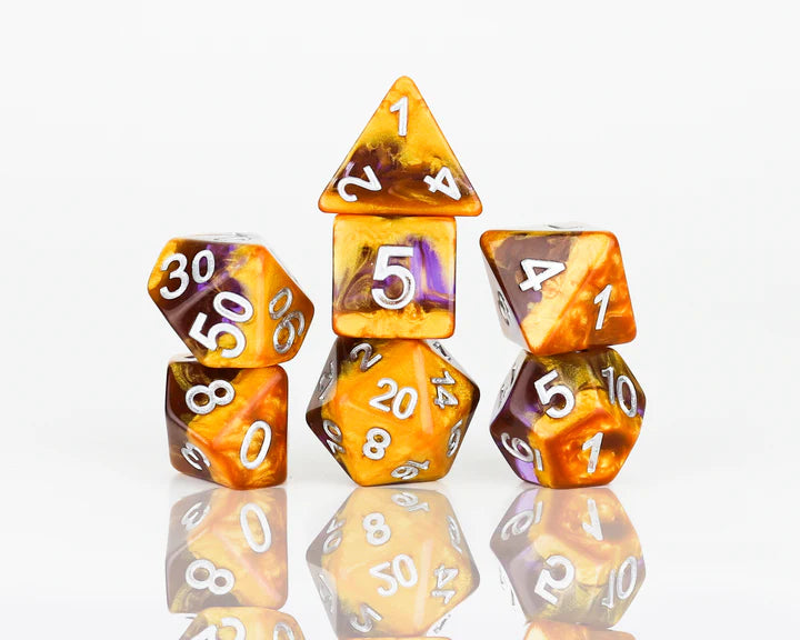 Sirius Dice - Dice Set - Amethyst Geode