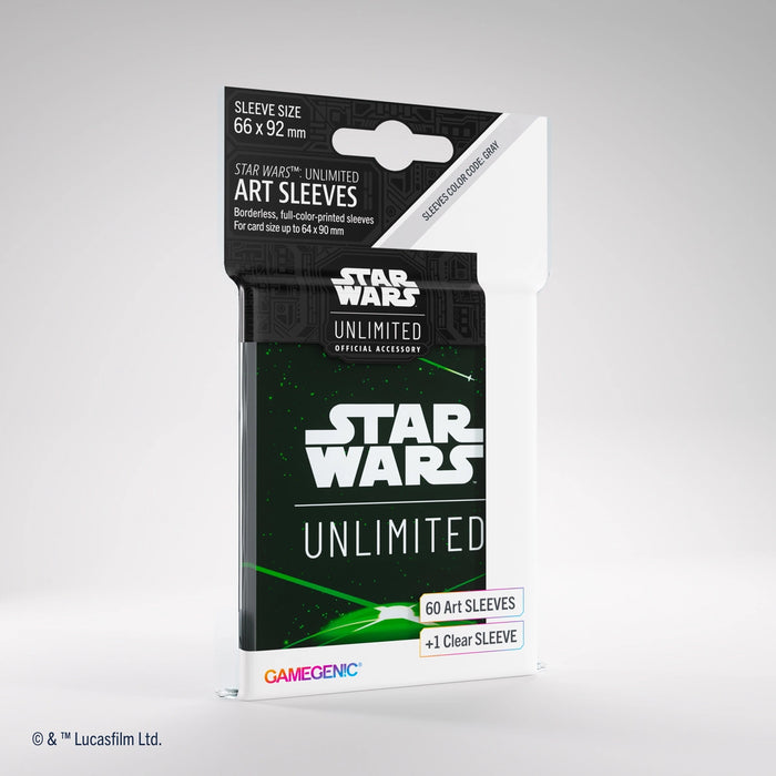 Star Wars: Unlimited Art Sleeves - Standard Size - 60ct - Green