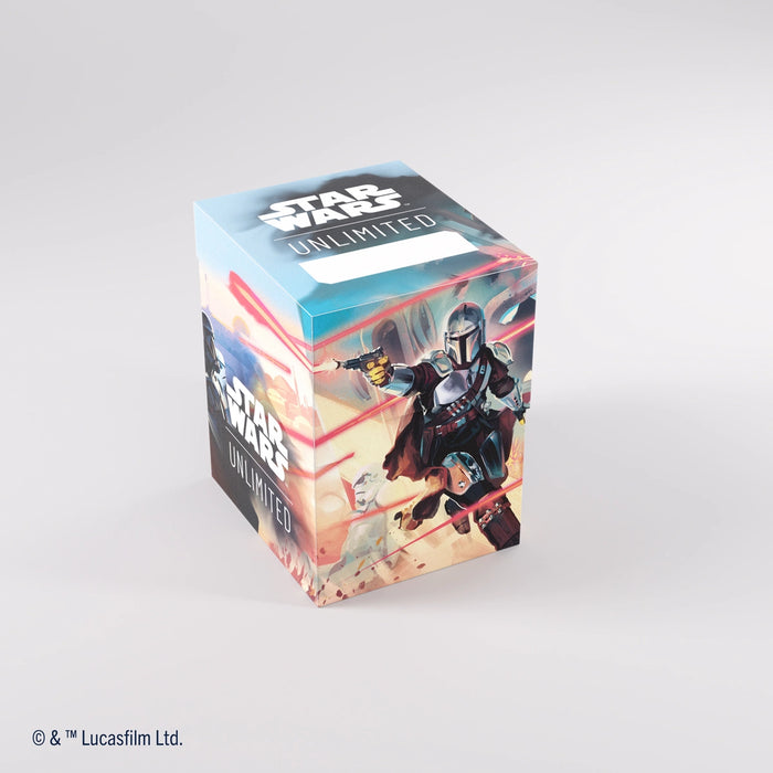 Star Wars: Unlimited Soft Crate Deck Box - 60+ - Mandalorian/Moff Gideon