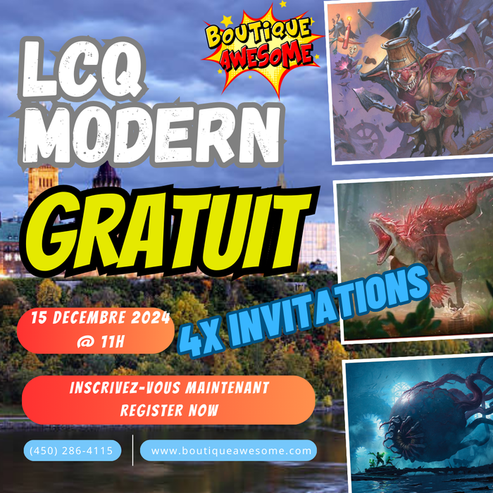 Awesome Cycle 8 Modern Last Chance Qualifier - 15 decembre 2024 @ 11h