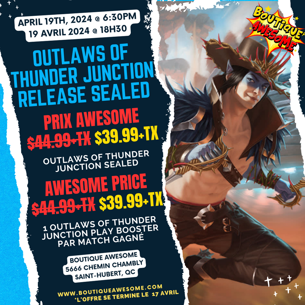 Awesome Outlaws of Thunder Junction Release Sealed April 19