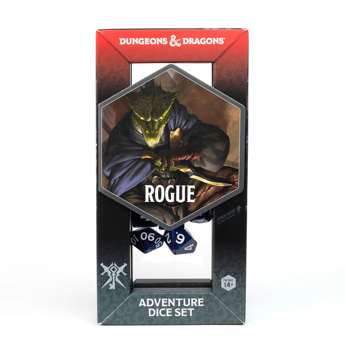 Dungeons & Dragons Adventure Dice - Rogue: Purple | Sirius Dice