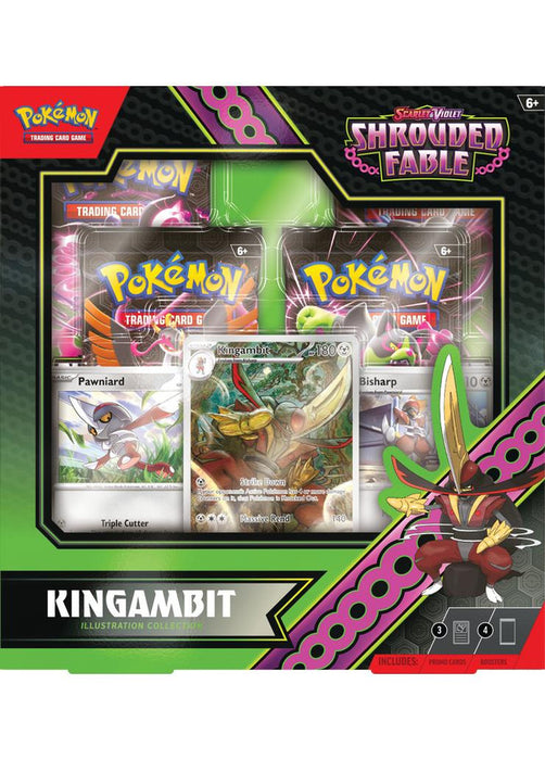 Pokémon TCG: Scarlet & Violet Shrouded Fable Illustration Collection - Kingambit