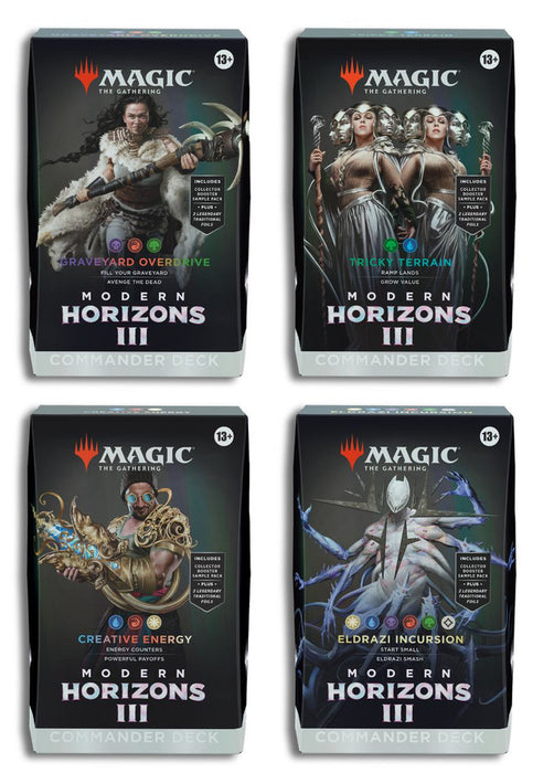 Modern Horizons 3 Commander Decks - Set of 4