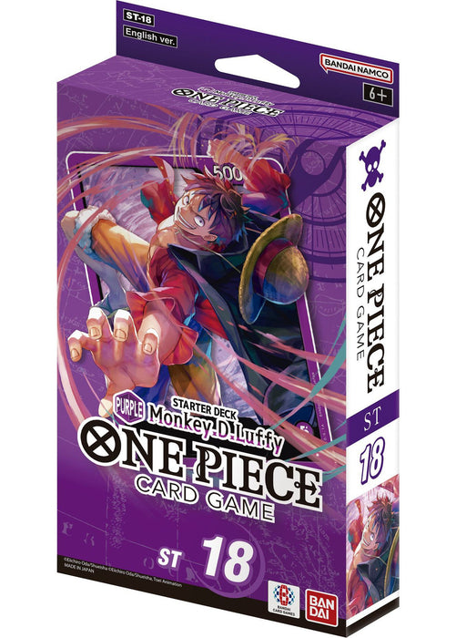 ONE PIECE  - STARTER DECK - ST18 - PURPLE Monkey.D.Luffy