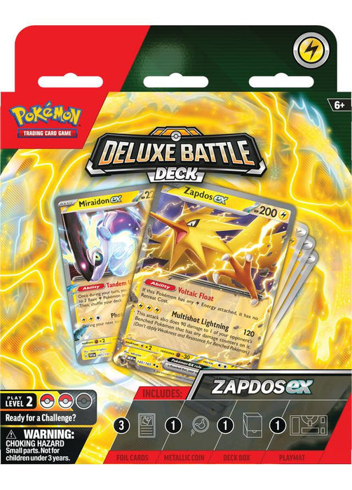 Pokémon TCG: Deluxe Battle Deck - Zapdos ex