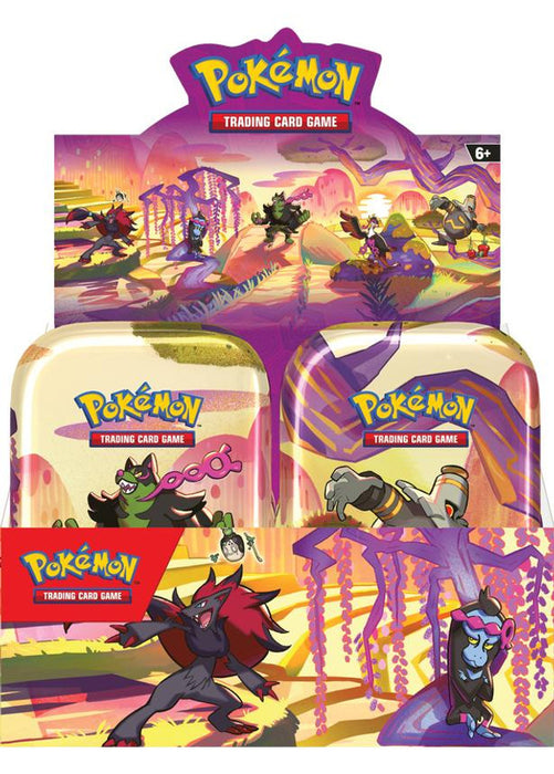 Pokémon TCG: Scarlet & Violet - Shrouded Fable Mini Tin  Display (10 Tins)