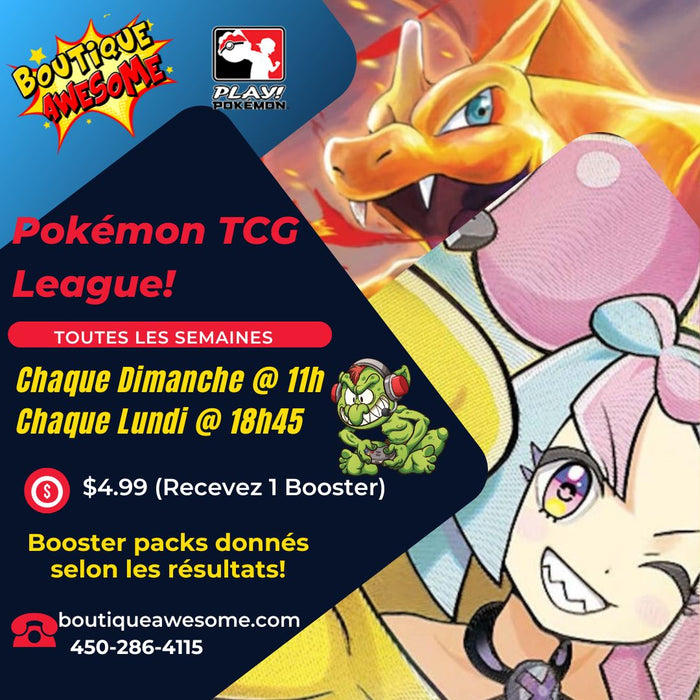 Awesome Pokémon TCG League Weekly Play! - Lundis à 18h45 (à partir du 5 août!)