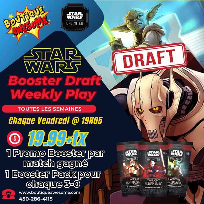 Star Wars Unlimited Booster Draft