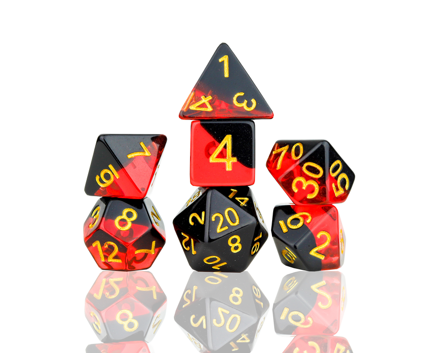 Sirius Dice - Dice Set - Brimstone