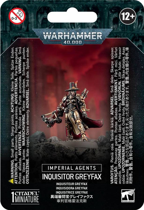 Warhammer 40k Imperial Agents Inquisitor Greyfax