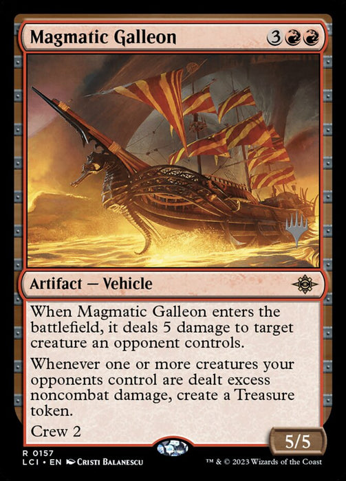 Magmatic Galleon (Foil)