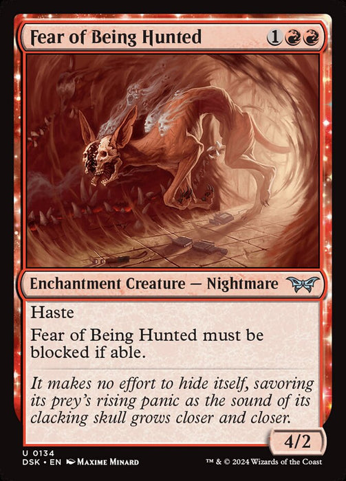 Fear of Being Hunted - Nyxtouched (Foil)