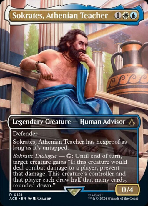 Sokrates, Athenian Teacher - Borderless - Legendary