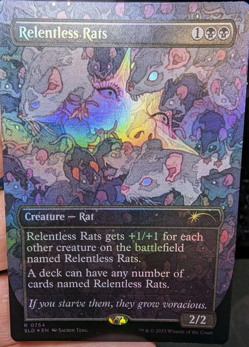 Relentless Rats - Borderless - Inverted (Foil)