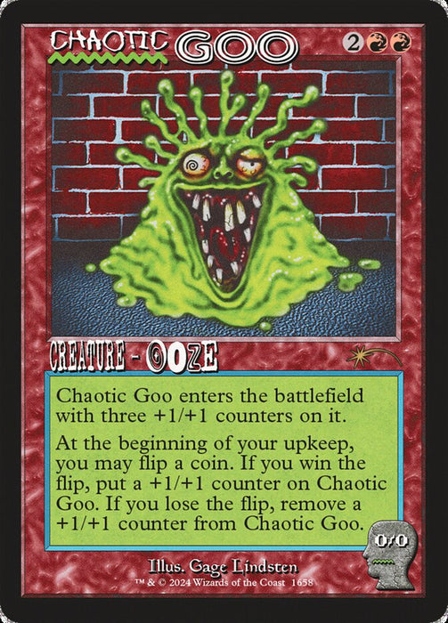 Chaotic Goo - Retro Frame (Foil)