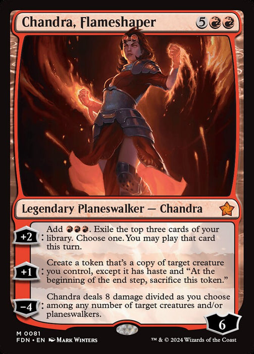 Chandra, Flameshaper (Foil)