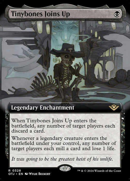 Tinybones Joins Up - Extended Art- Legendary (Foil)