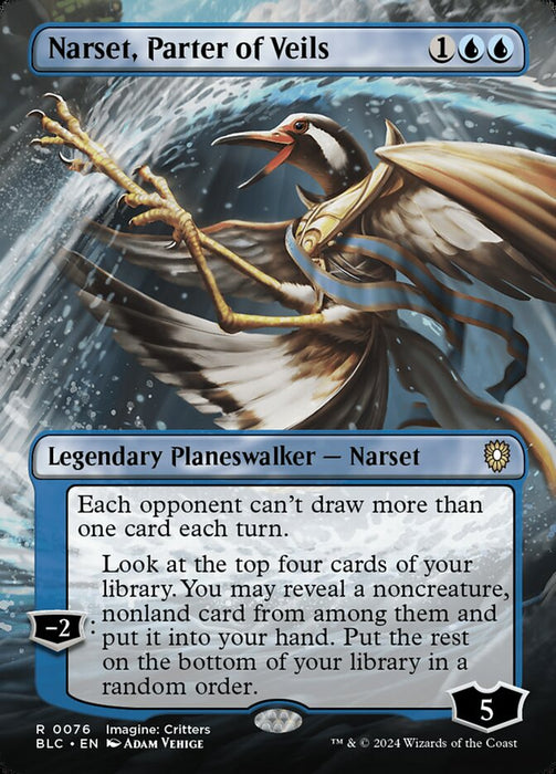 Narset, Parter of Veils - Borderless (Foil)