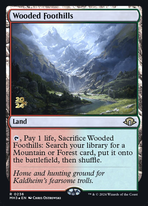 Wooded Foothills (Foil)