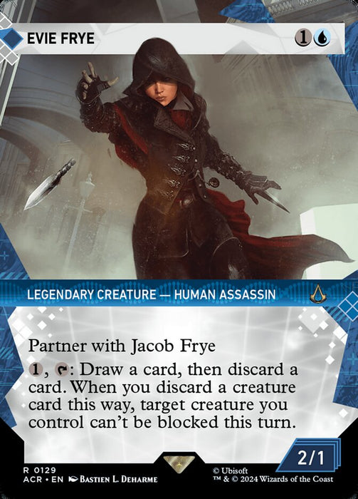 Evie Frye - Borderless - Showcase- Legendary (Foil)