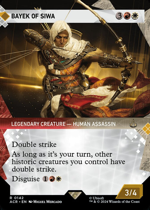 Bayek of Siwa - Borderless - Showcase- Legendary (Foil)