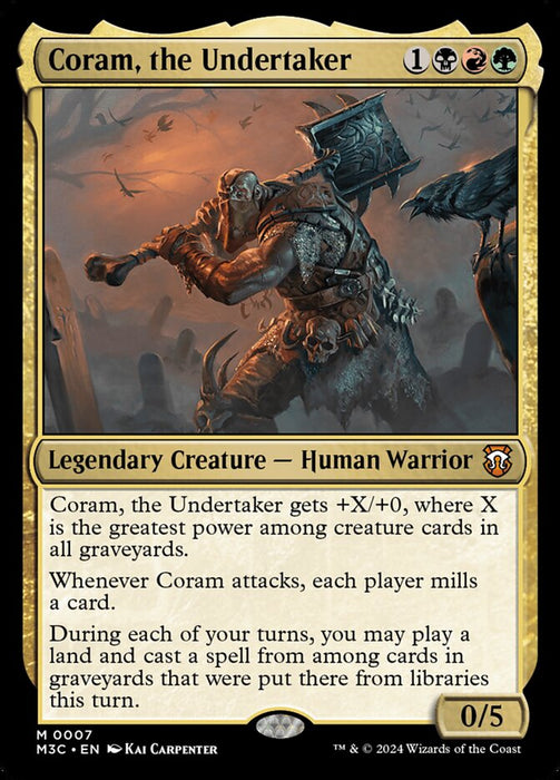 Coram, the Undertaker - Legendary (Foil)