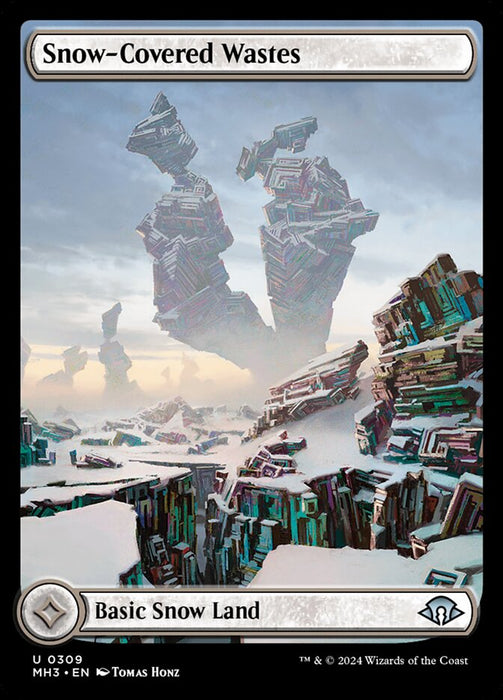 Snow-Covered Wastes - Full Art