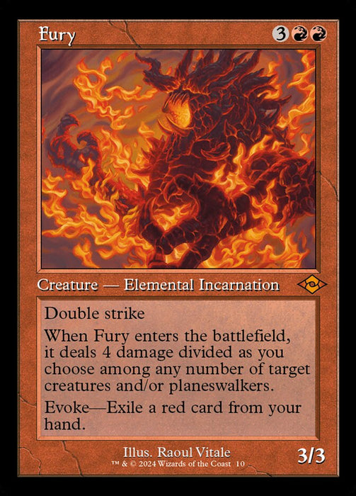 Fury - Retro Frame (Foil)