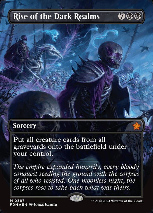 Rise of the Dark Realms - Borderless - Inverted (Foil)