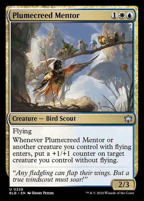 Plumecreed Mentor (Foil)