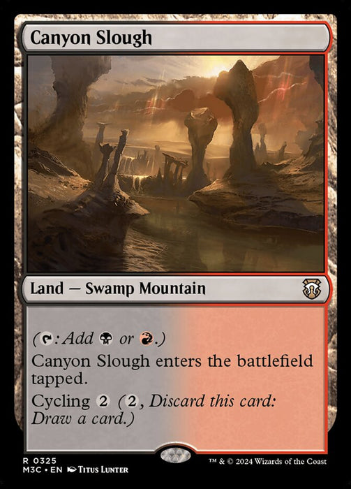 Canyon Slough (Foil)