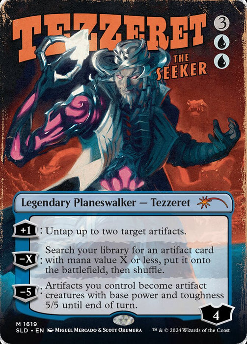 Tezzeret the Seeker - Borderless (Foil)