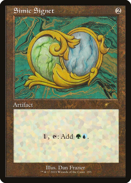 Simic Signet - Retro Frame