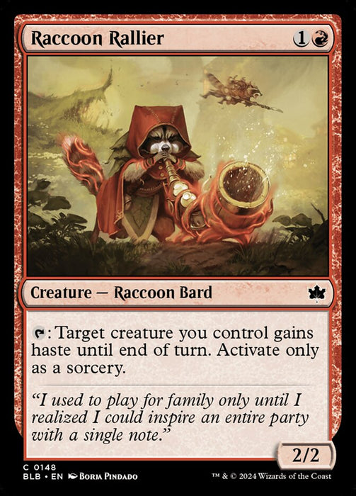 Raccoon Rallier (Foil)