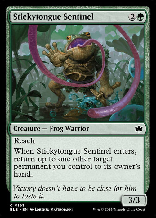 Stickytongue Sentinel (Foil)