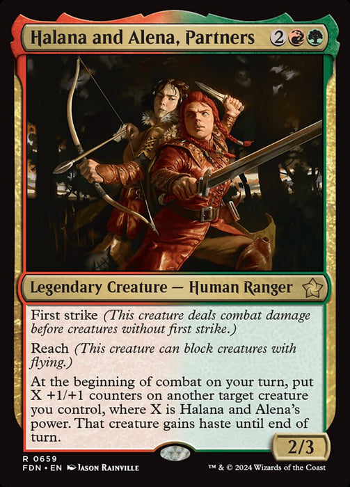 Halana and Alena, Partners - Legendary