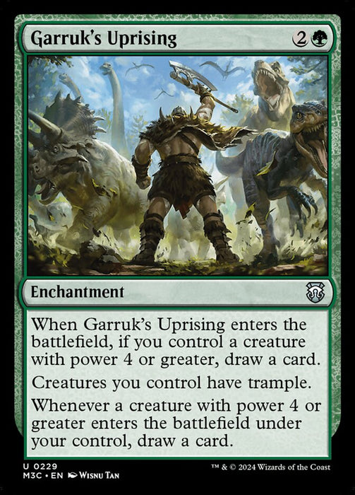 Garruk's Uprising (Foil)