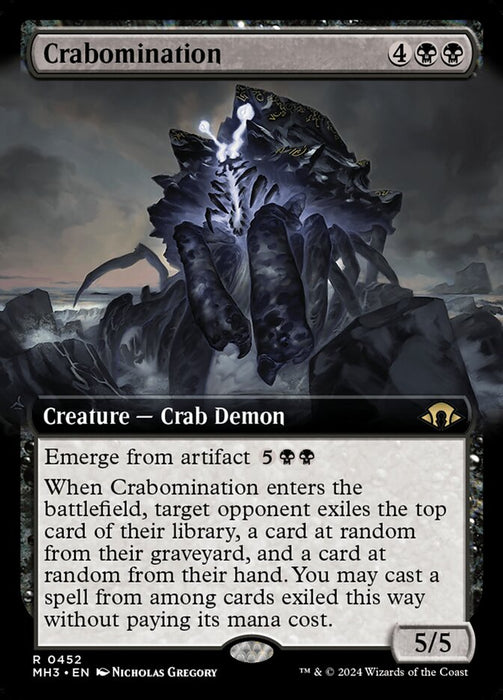 Crabomination - Extended Art (Foil)