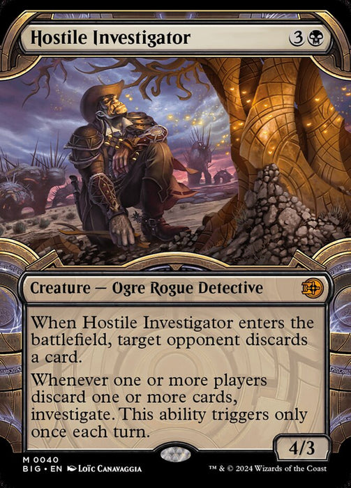 Hostile Investigator - Borderless (Foil)