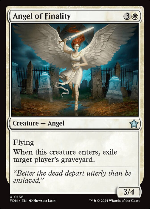 Angel of Finality (Foil)