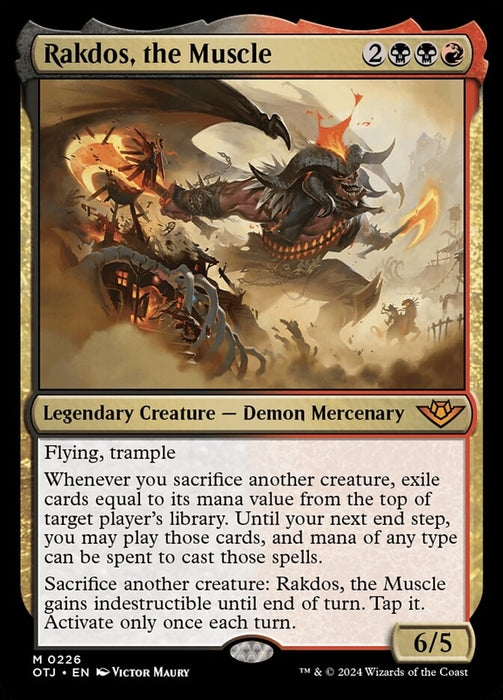 Rakdos, the Muscle - Legendary (Foil)