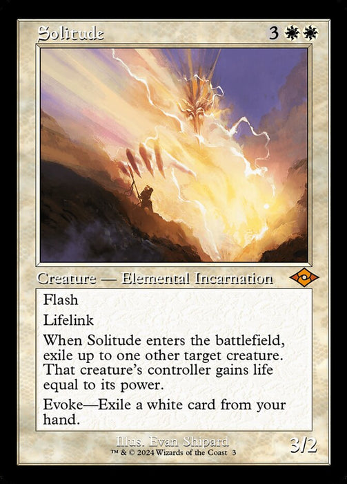 Solitude - Retro Frame (Foil)