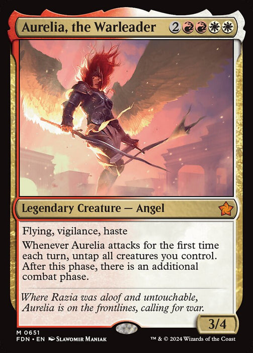 Aurelia, the Warleader - Legendary