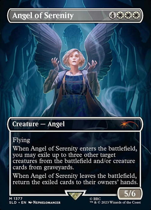 Angel of Serenity - Borderless