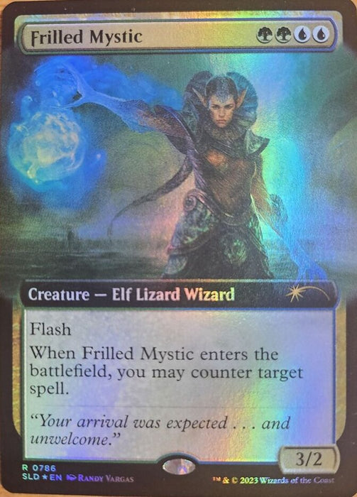 Frilled Mystic - Extended Art (Foil)